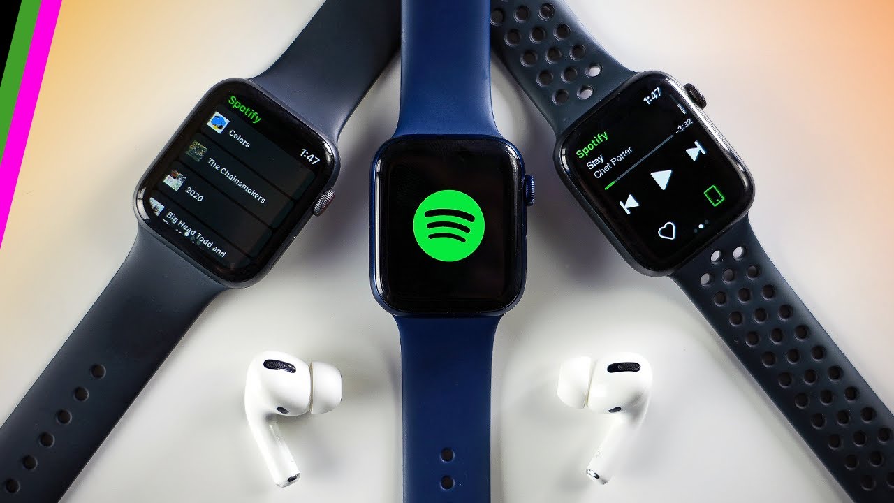 apple watch 6 spotify