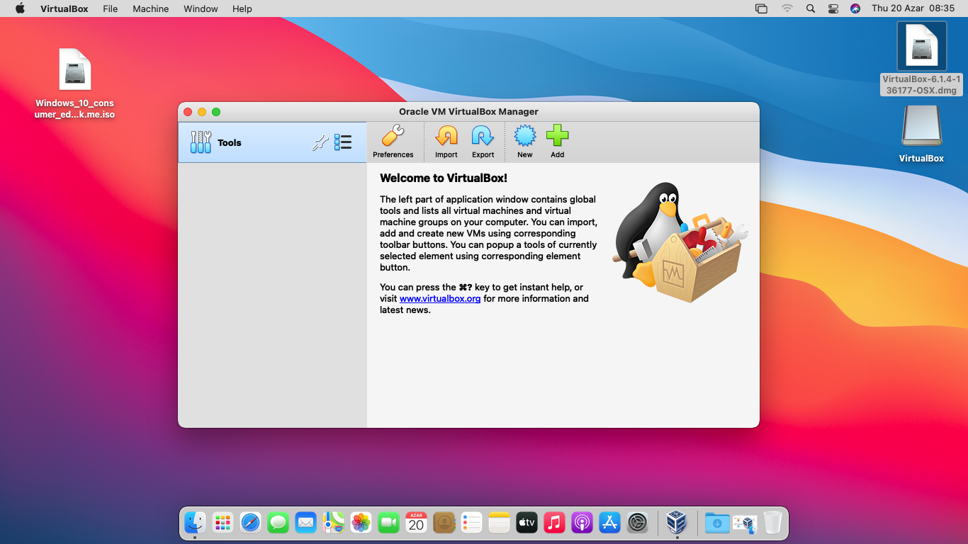 windows 10 vm on mac