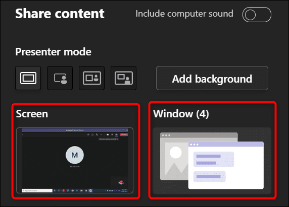 How to Share Screen on Microsoft Teams