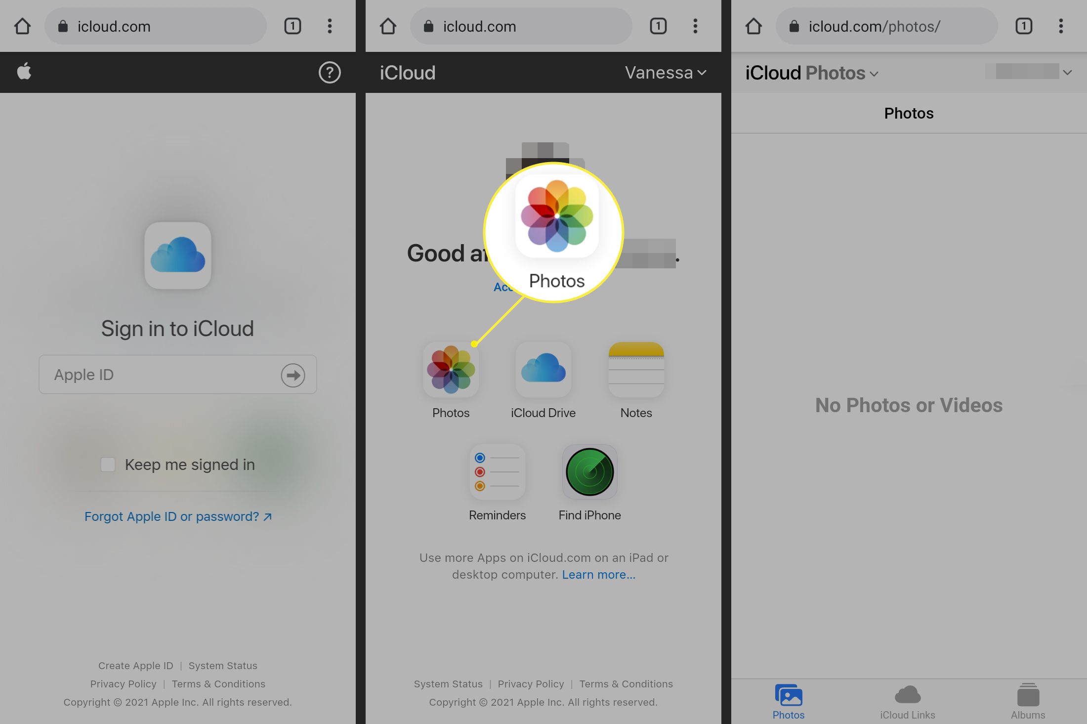 How to Access iCloud Photos on Android