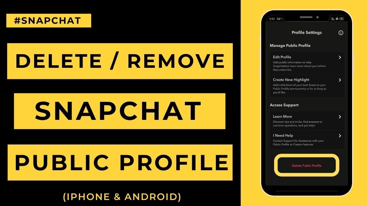 How to Make a Public Profile on Snapchat