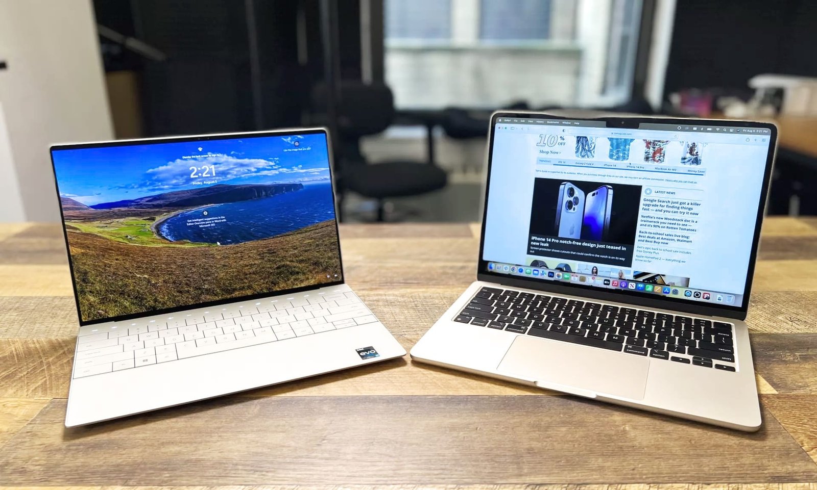 MacBook Air M2 vs Dell XPS 13 Plus: Which is better