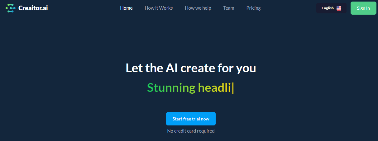 Creaitor.ai : The New AI Writing Tool