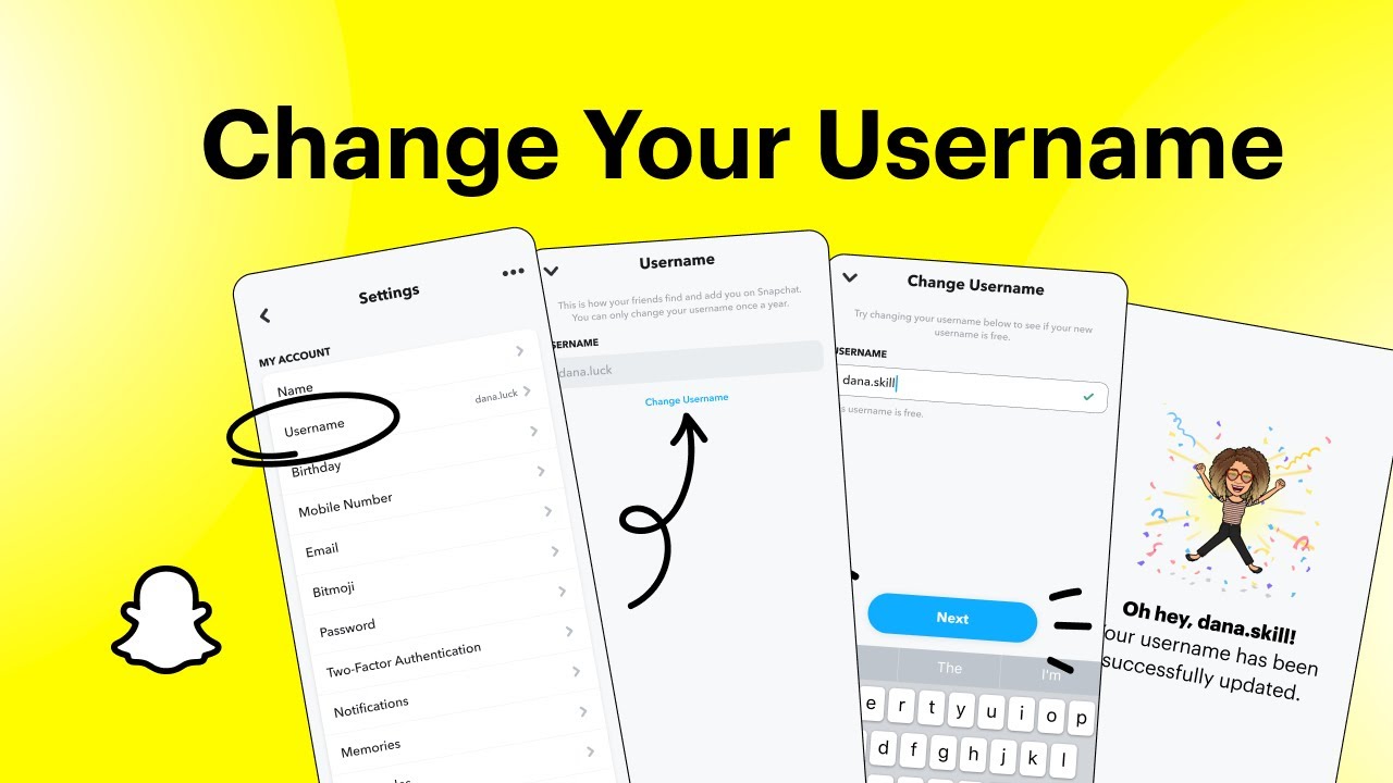 How To Change Snapchat Username - Easiest Guide 4 How To Change Snapchat Username - Easiest Guide