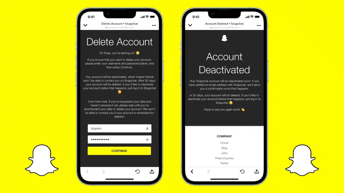 How To Deactivate Or Delete Your Snapchat Account