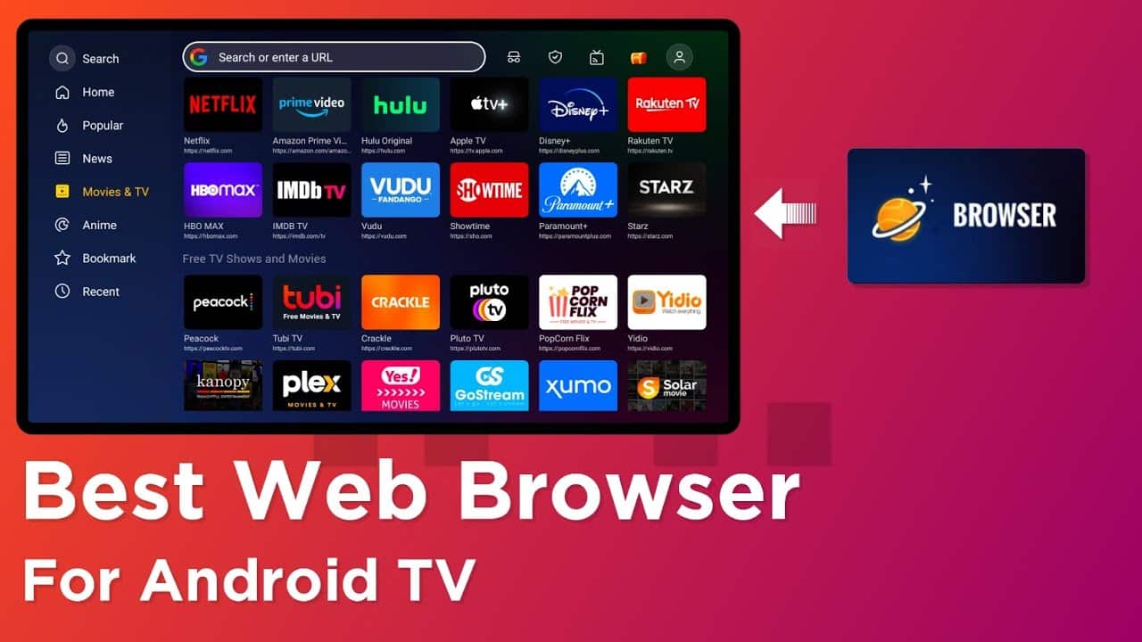 5 Best Web Browsers For Android TV