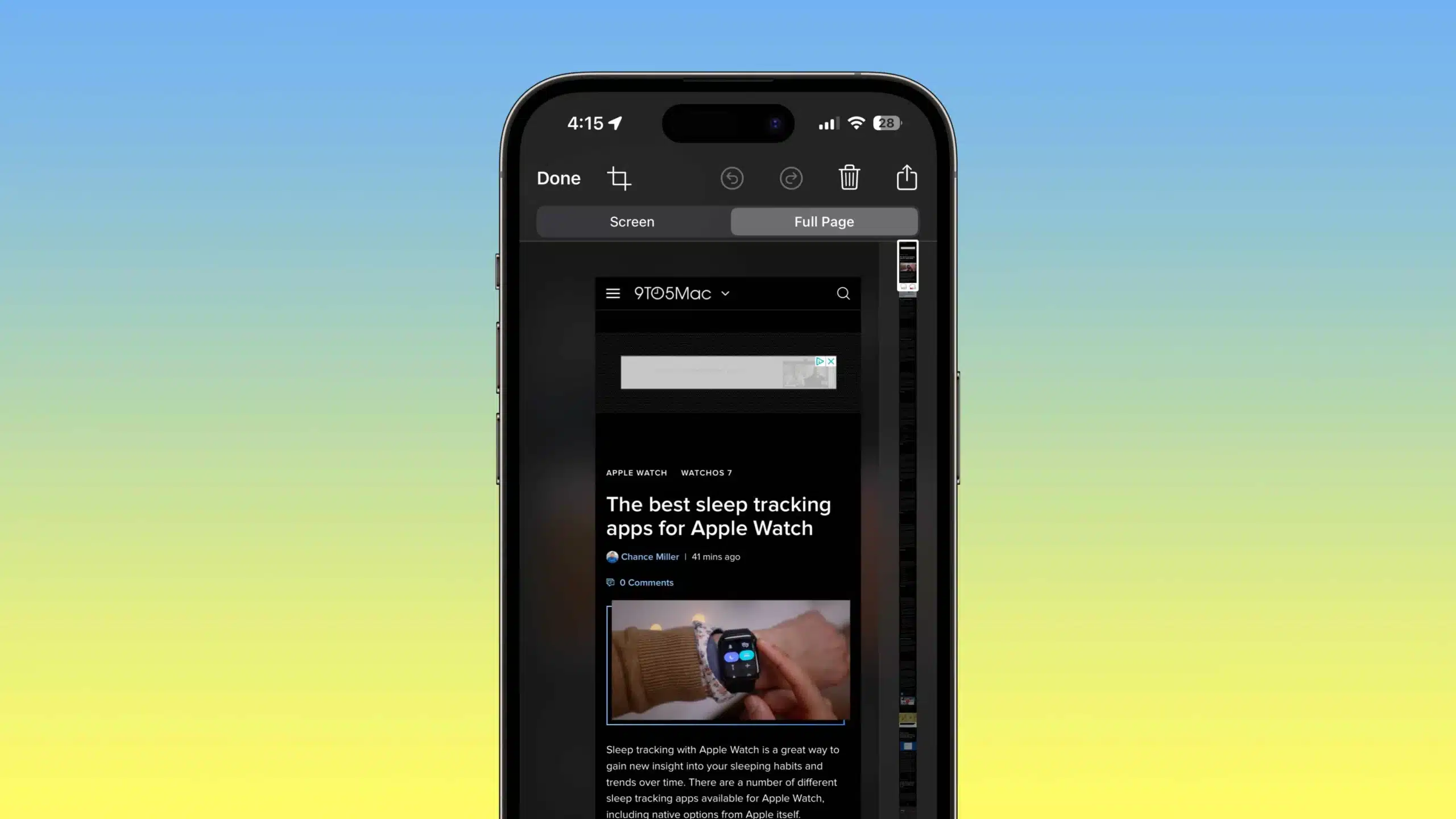 How To Take Scrolling Screenshots On An iPhone 5 How To Take Scrolling Screenshots On An iPhone